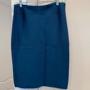BCBG TURQUOISE pencil skirt